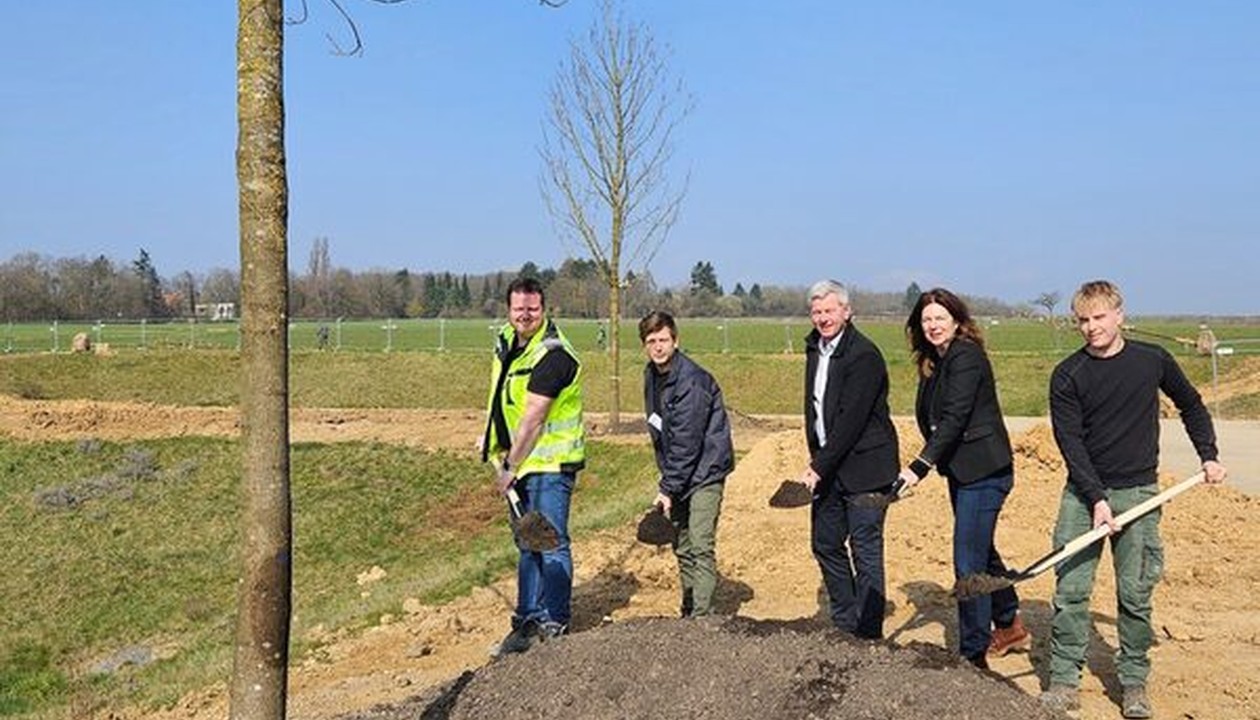 Bierstadt Nord: 83 Bäume gepflanzt, zentrale Grünanlage soll im Sommer 2026 öffnen