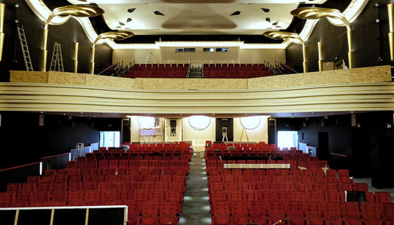 Caligari Filmbühne in Wiesbaden vor Wiedereröffnung nach umfassender Sanierung