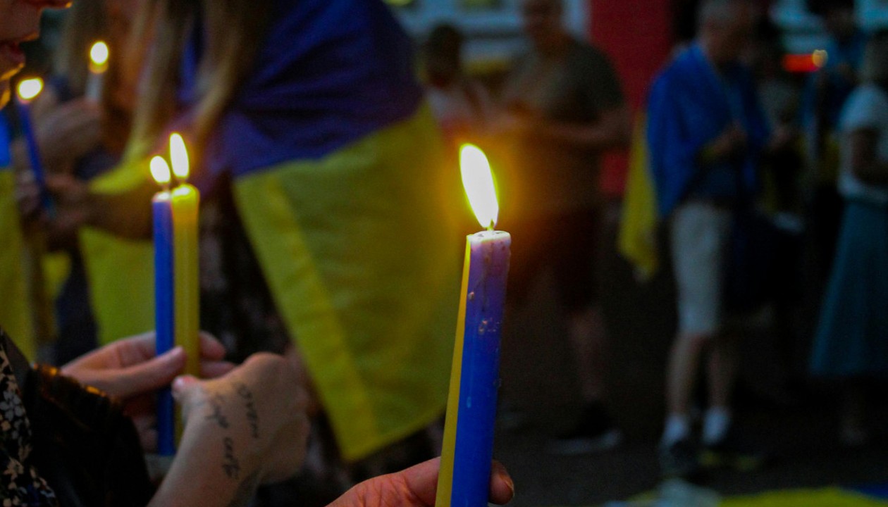 Eltville veranstaltet Mahnwache für die Ukraine am 20. Dezember kurz vor Weihnachten