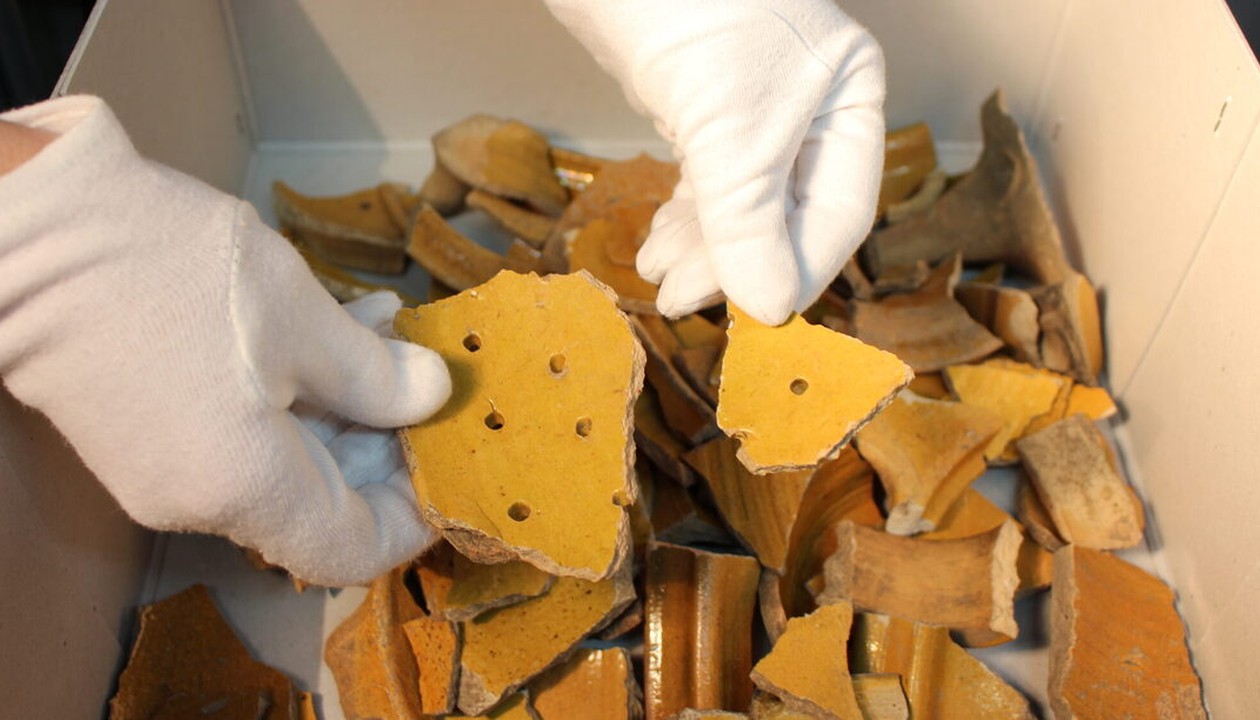 Festungsführung in Rüsselsheim zeigt Originalfunde aus der Zeit der Landsknechte Festungsführung in Rüsselsheim zeigt Originalfunde aus der Zeit der Landsknechte