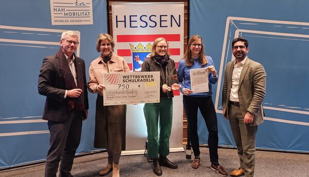 Wiesbadener Schule erreicht zweiten Platz beim Schulradeln Hessen